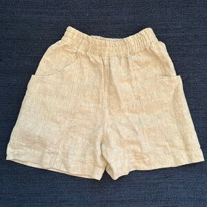 Elizabeth Suzann linen shorts